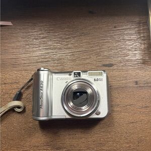 Canon PowerShot A630 Silver Camera